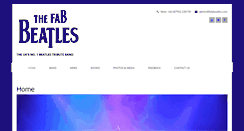 Desktop Screenshot of fabbeatles.com
