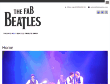 Tablet Screenshot of fabbeatles.com